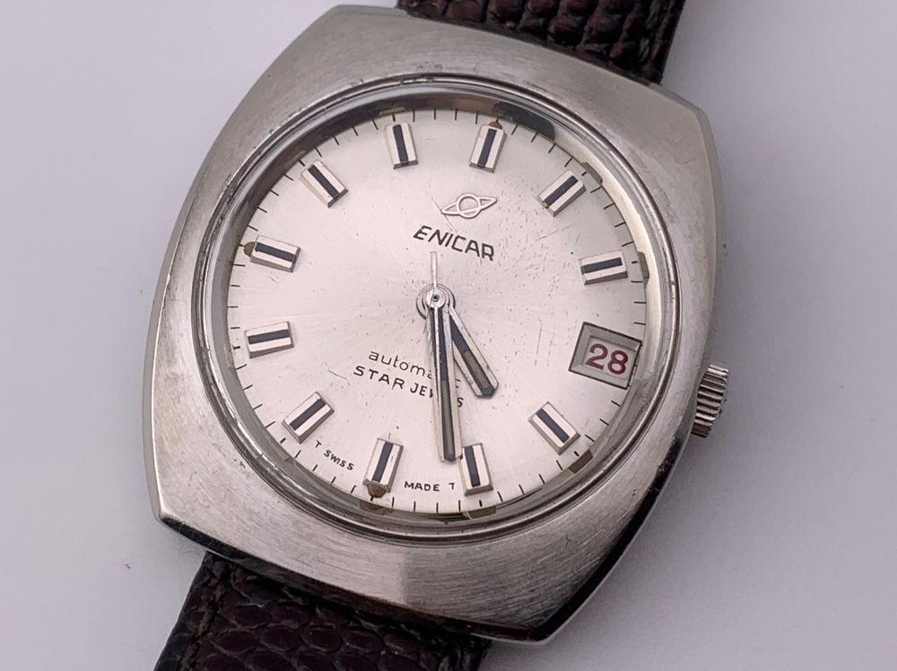 Montre Enicar Automatique DDS 40 - Mouvement Automatique, Pour Homme, Occasion Fonctionnelle