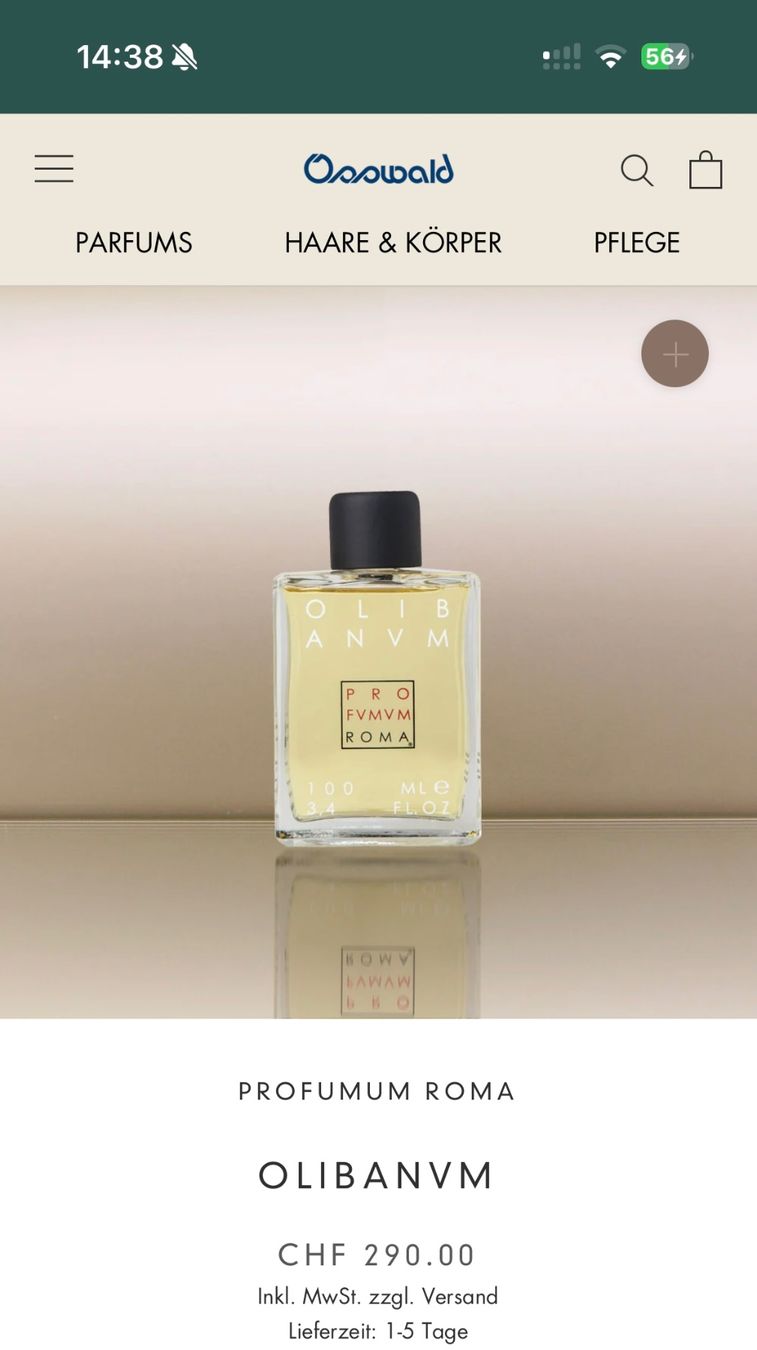 Profumi & Eau de Toilette: Profumum Roma - Olibanum – Nuovo e nell'imballaggio originale da Ehrendingen venduto da nana99 2