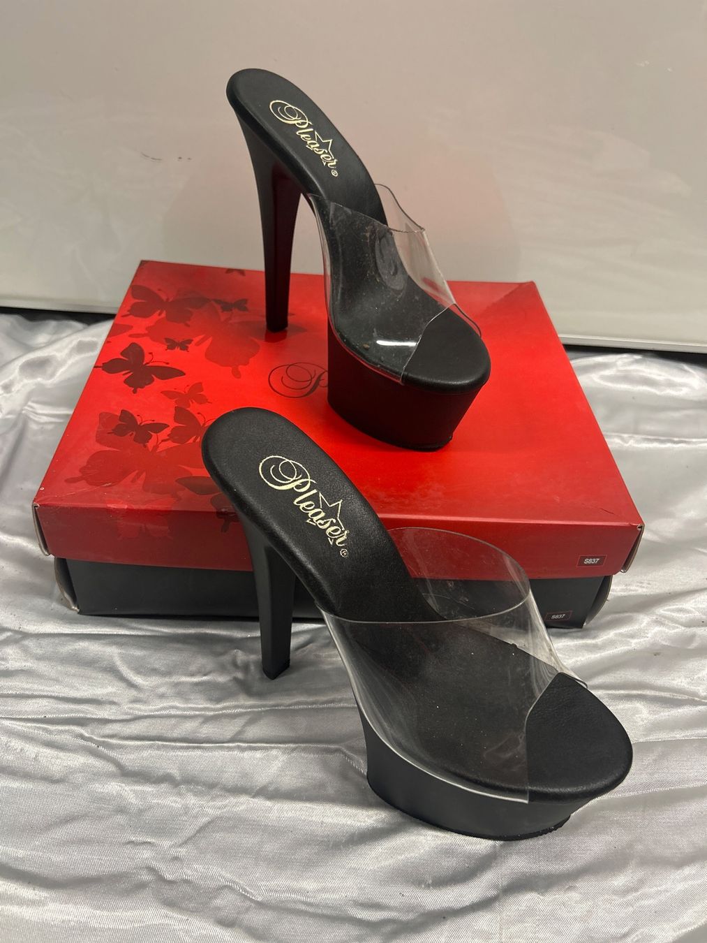 Scarpe da donna: Pleaser Heels Platform Sandaletten Gr 40 Neu – Nuovo e nell'imballaggio originale da Regensdorf venduto da Spyke55
