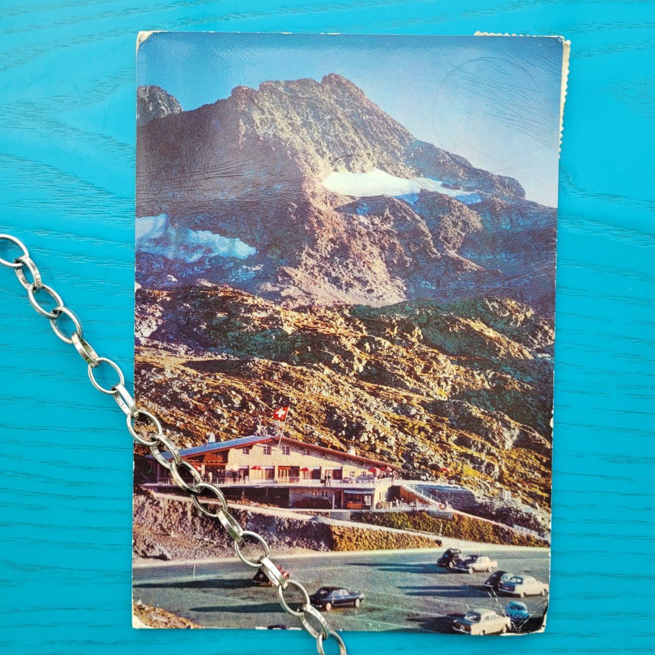 Cartoline postali: Susten- Kulm mit Sustenspitz / Steingletscher  1961 – Usato da SCHÜBELBACH venduto da CoKaHa