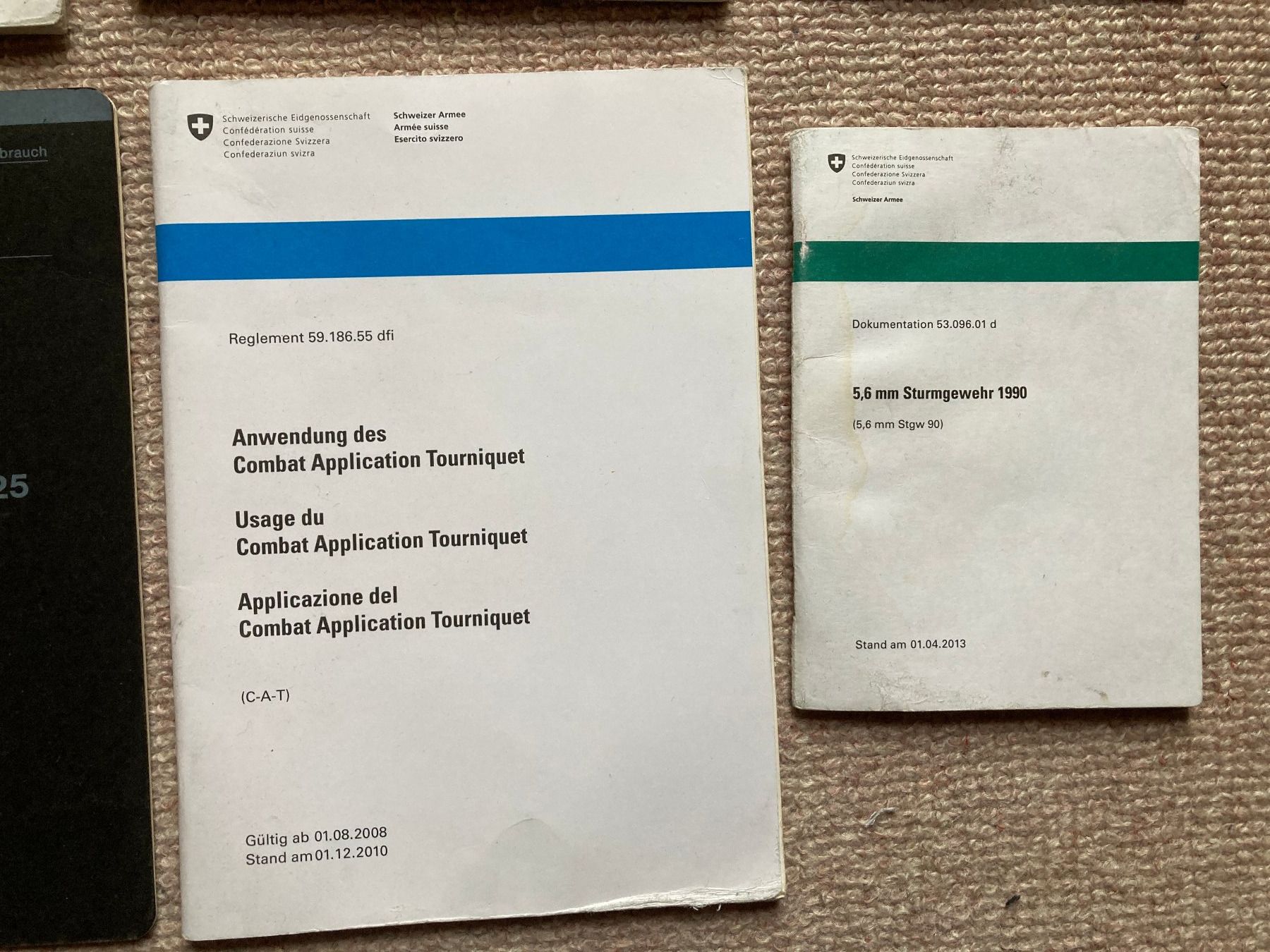 Documenti: Div. Reglemente Schweizer Armee – Usato da Lütisburg venduto da wiesenpippau 4
