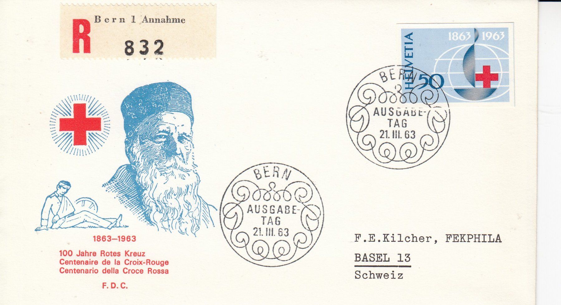 Alle Briefmarken: 39 FDC Einzelwert aus dem Block, Katalog Fr. 50.00 – Gebraucht aus Spreitenbach von Lienbi01
