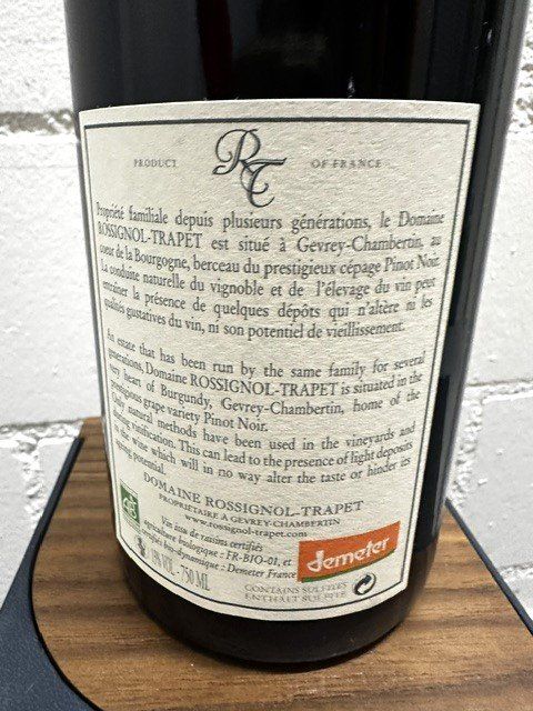 Domaine Trapet Vino: +  GEVREY - CHAMBERTIN  +                  VIELLES VIGNES – Usato da Winkel venduto da zeho 4