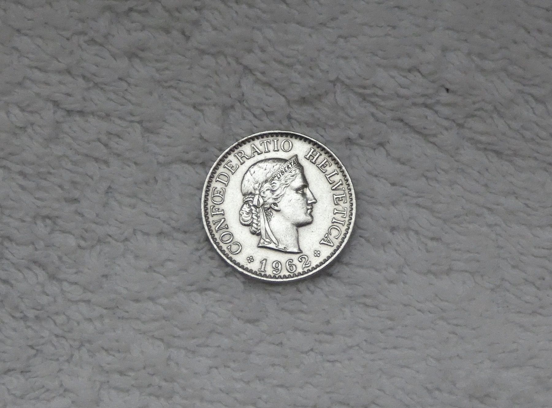 Tutti le monete: 10 centimes/rappen 1962 – Usato da Nyon venduto da Ilmi09