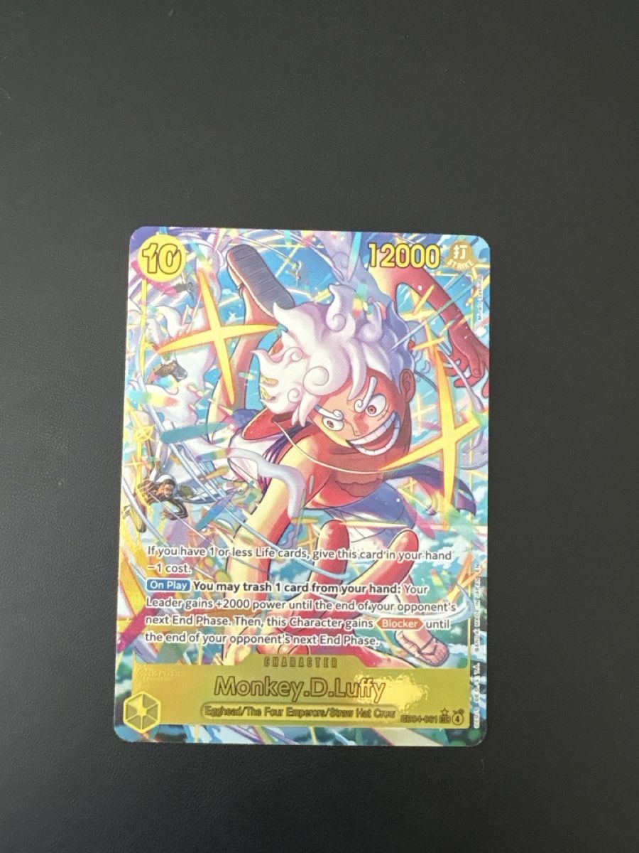 Bandai Carte collezionabili: One Piece TCG- Monkey.D.Luffy EB04-061 – Nuovo (secondo la descrizione) da Wetzikon ZH venduto da regula.mrk
