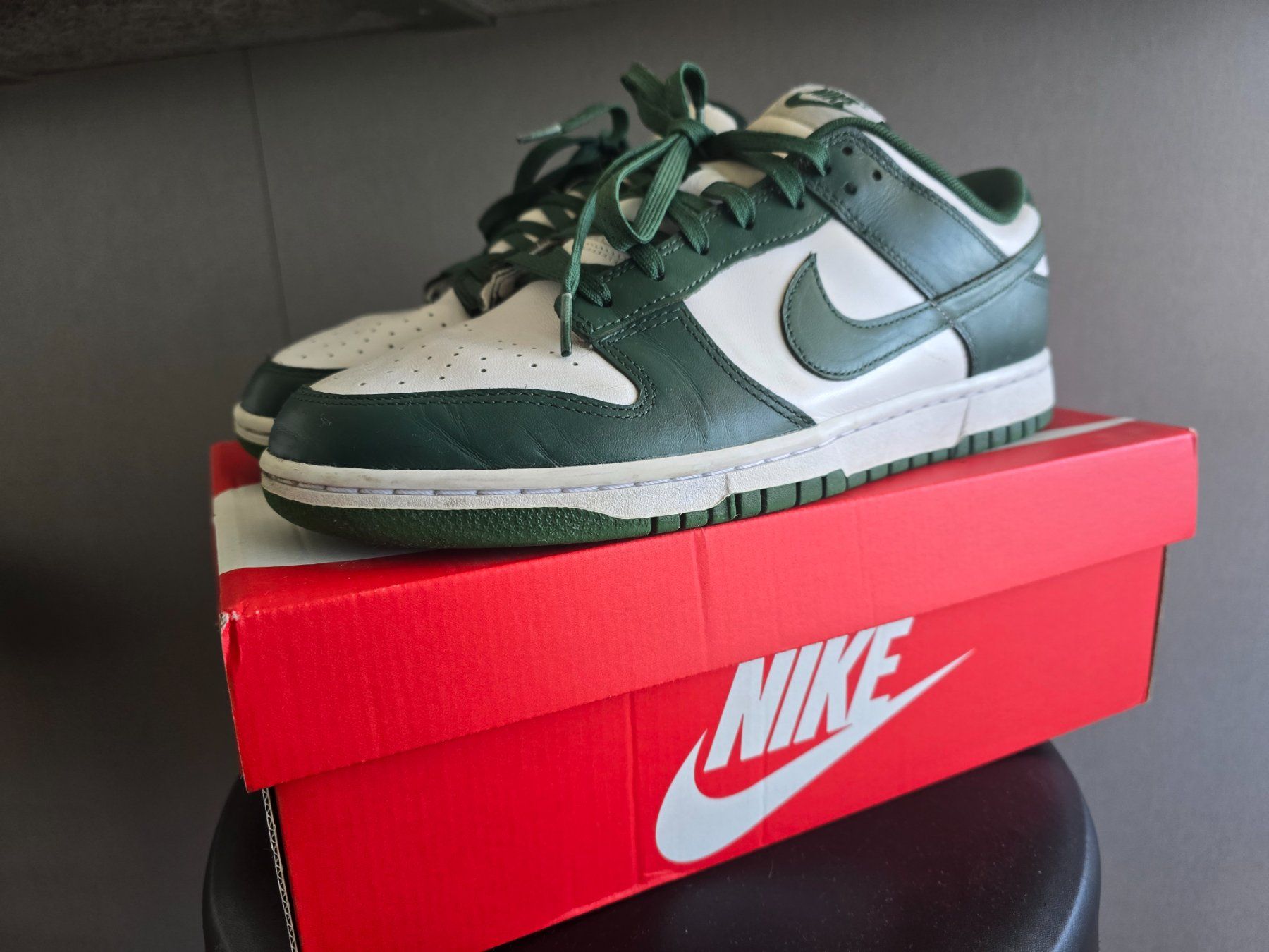 Nike Herrenschuhe: Nike Dunk Low Green 45.5/11.5 – Gebraucht aus Cham von GianniQ