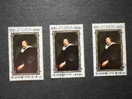 North Korea 1977 Rubens  paiting  gest. (E914)