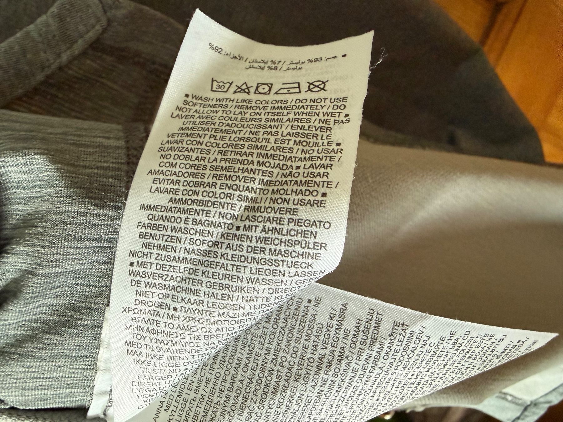 Nike T-shirt: Nike Pro Kompression T-Shirt Gr. S grau – Usato da Wabern venduto da fengshui63 3