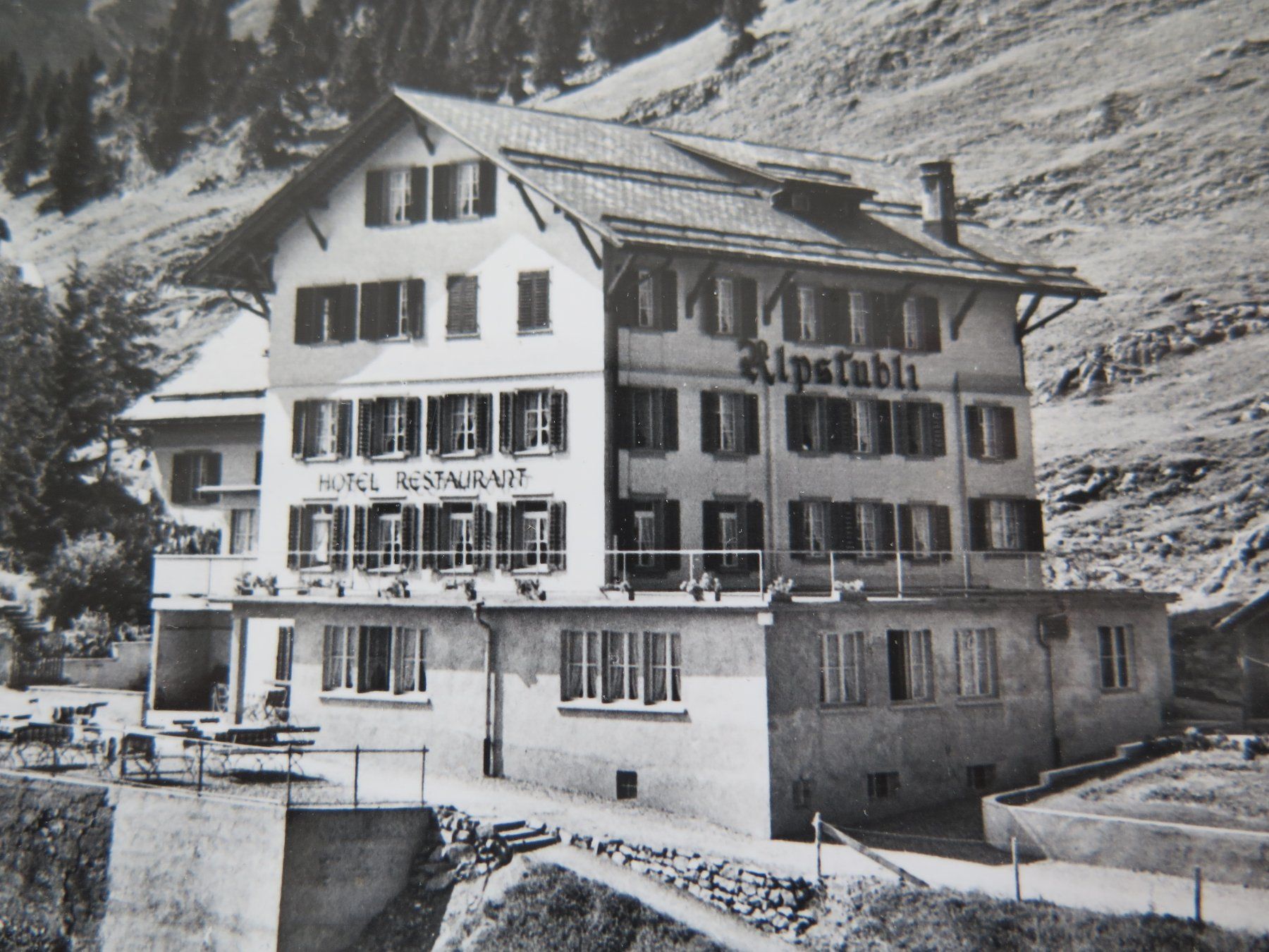 Ansichtskarten: STOOS - HOTEL-RESTAURANT ALPSTÜBLI – Gebraucht aus Wittenbach von lipasal 1