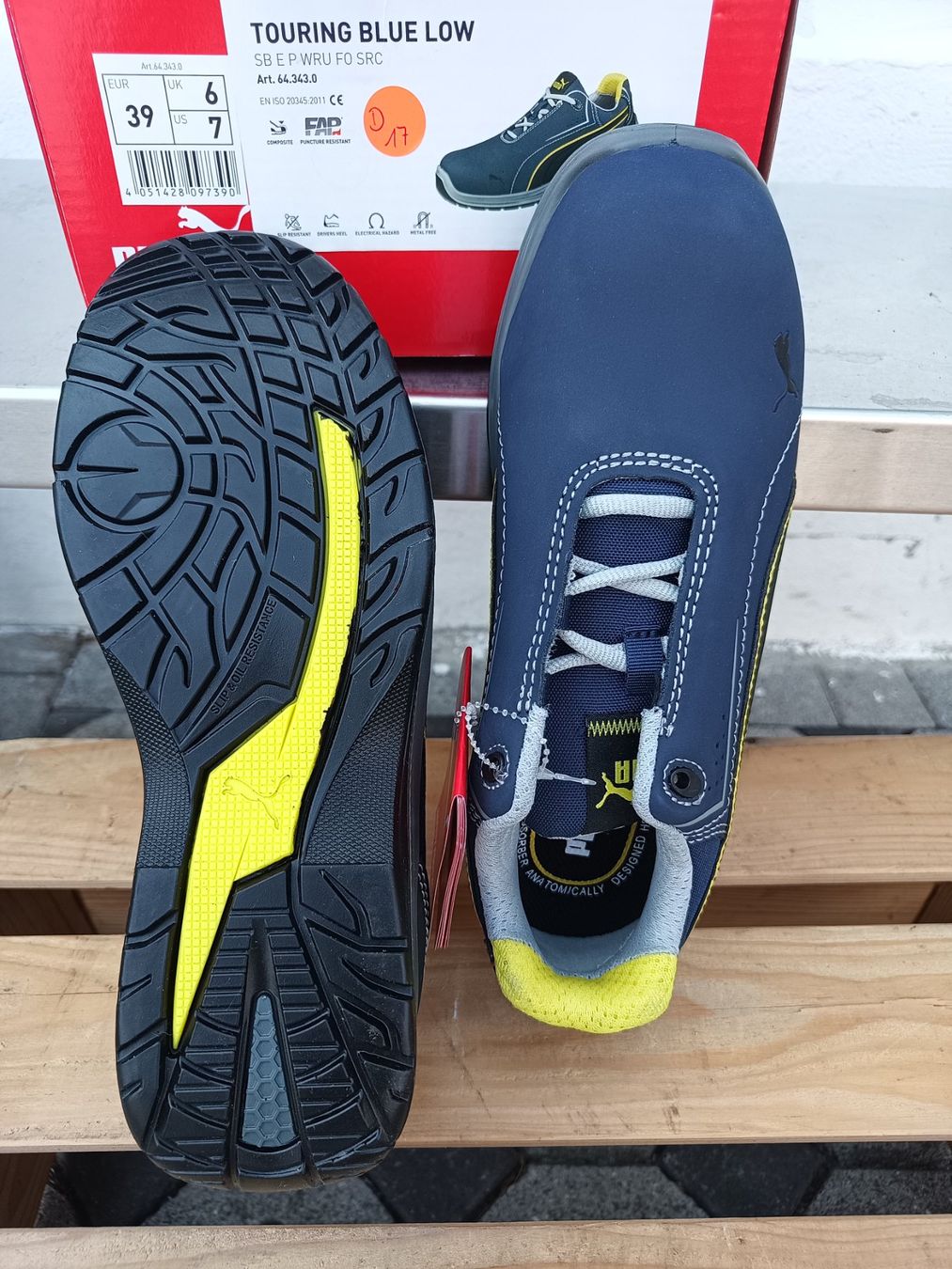 Puma Scarpe da uomo: Puma Sicherheitsschuhe SB E P WRU FO SRC 39 – Nuovo e nell'imballaggio originale da Oberegg venduto da A-Z.Handel.Loehrer 5