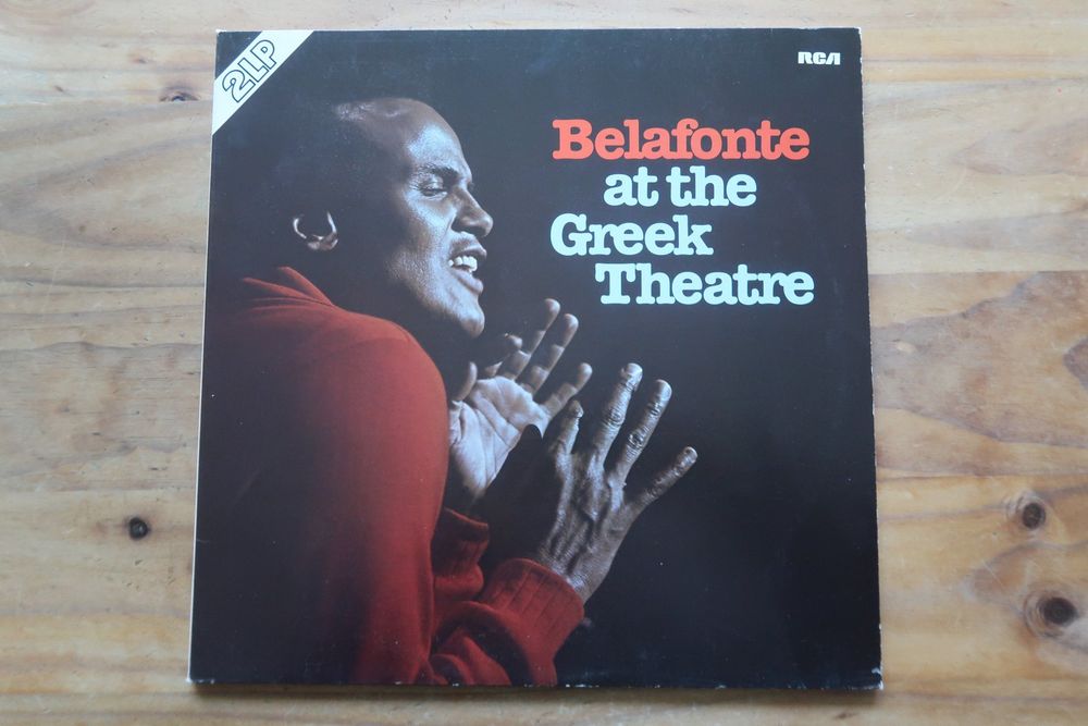 Harry Belafonte Belafonte At The Greek Theatre Used Vinyl 2LP VG+\VG+