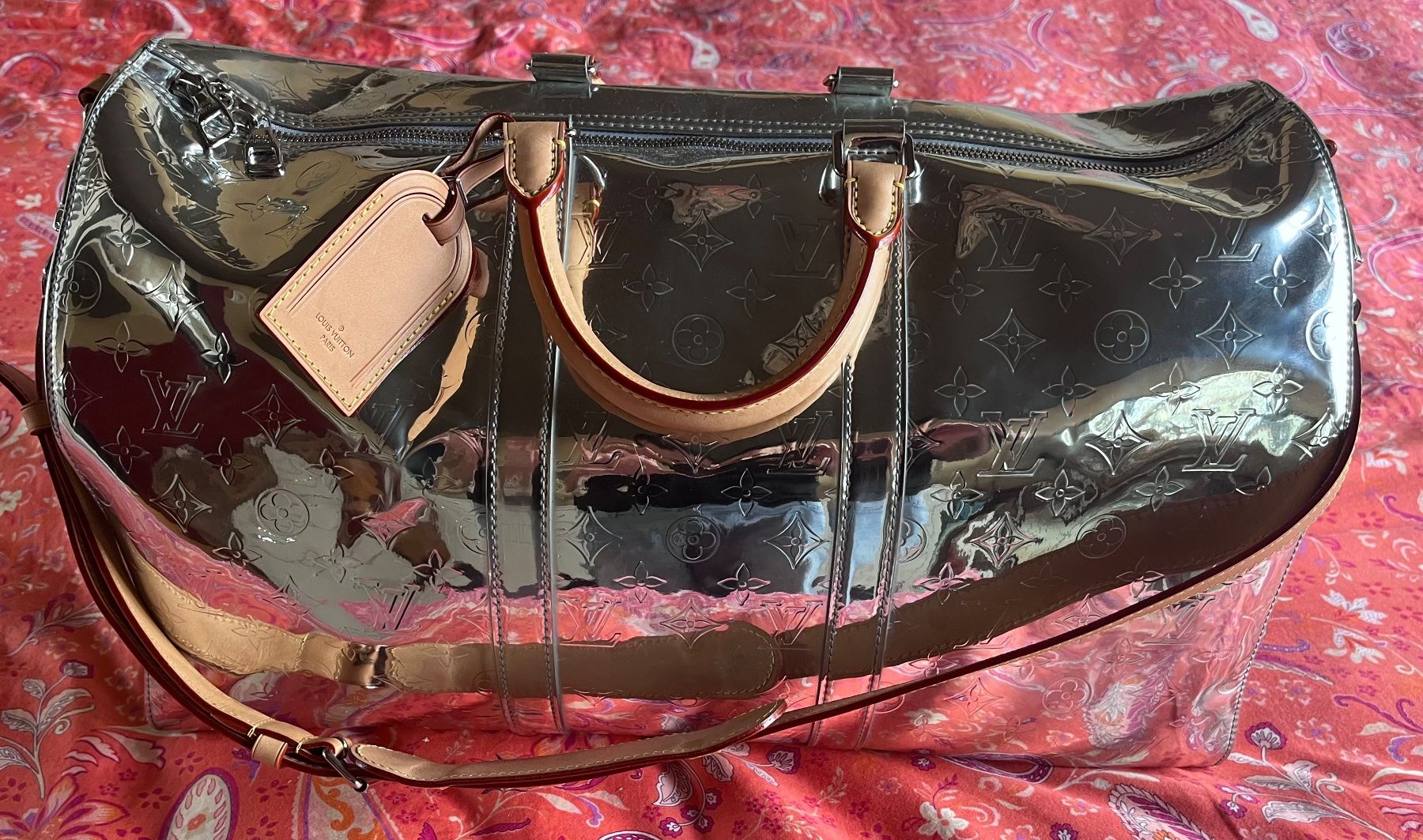Louis Vuitton Taschen: Louis Vuitton Keepall in SILBER – Gebraucht aus Zürich von all_766h 7