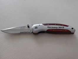 Klappmesser C.Jul. Herberz Germany 2012 Metall Holz Top Zust