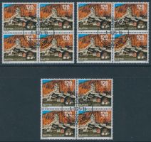 2025 - Blatten - Solidarität - Viererblock - Ersttag Stempel