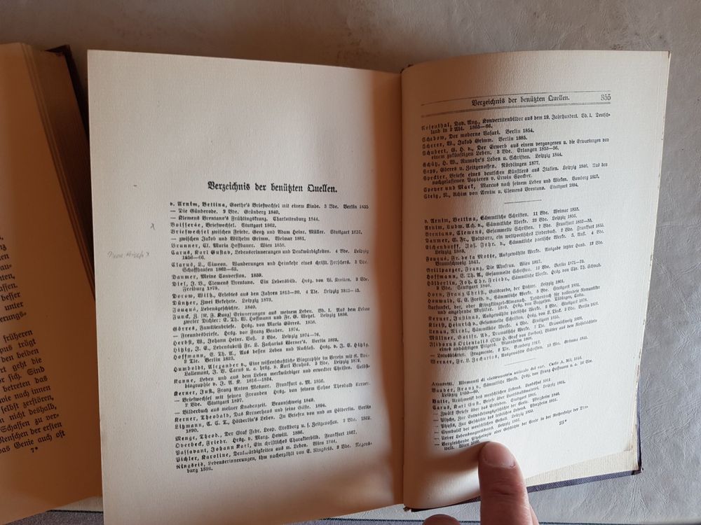 Livres: antike Bücher: Ricarda Huch Band I + II aus 1920 – D'occasion à Walterswil BE par Lonitti 2
