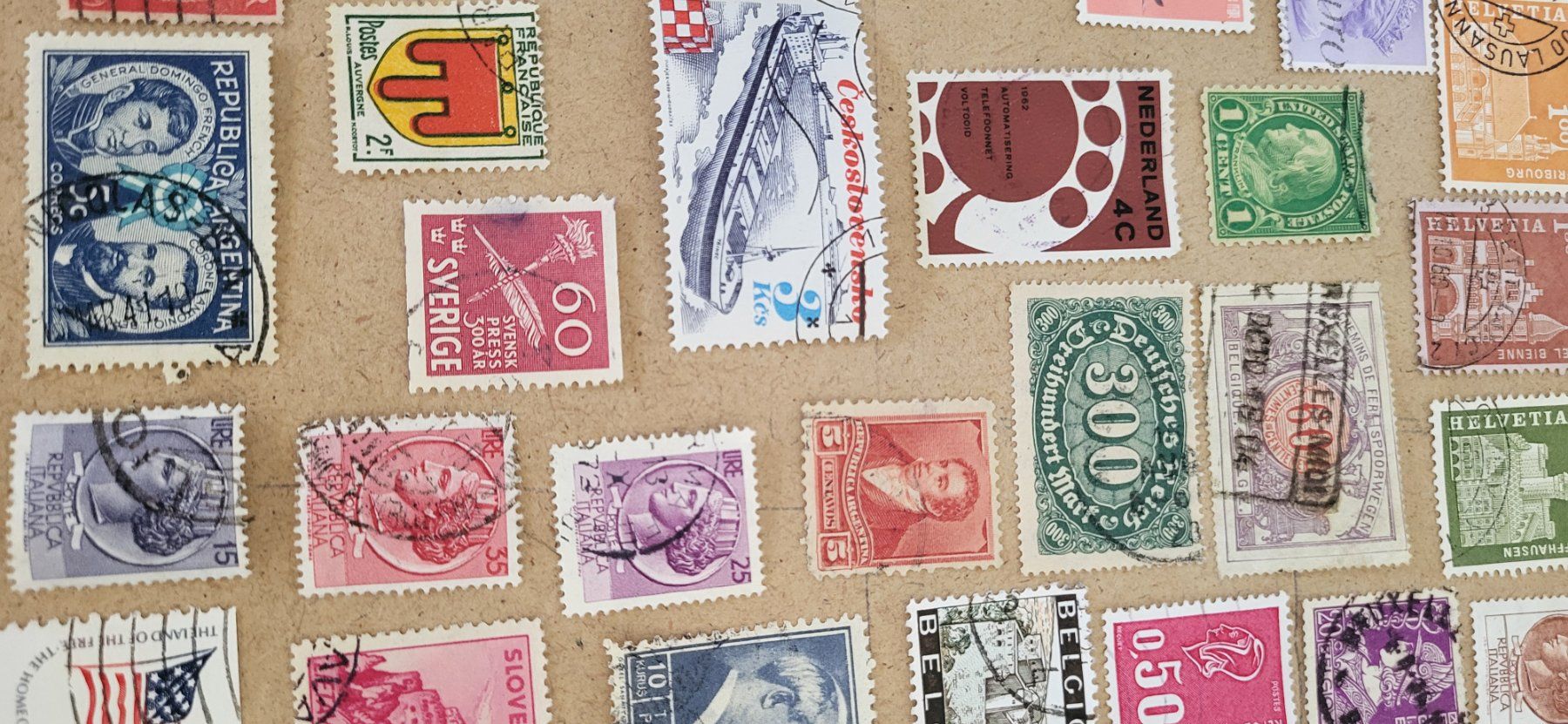 Tutti i francobolli: 50 verschiedene briefmarken ganze welt – Usato da St Gallen venduto da Stampsalshobby 2