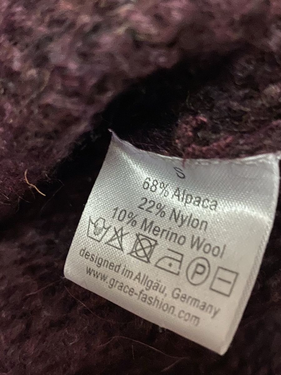 Grace Maglioni & Felpe: Grace Kuschelpullover Pflaume S  – Usato da Büron venduto da Coerner 6
