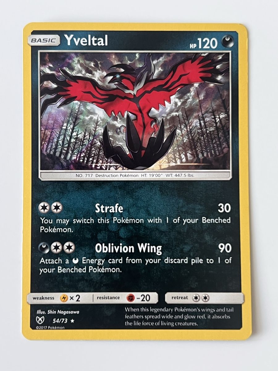 Pokémon Carte collezionabili: Holo Yveltal 54/73 Rare Shining Legends  – Usato da Zollikon venduto da inf_l5jd