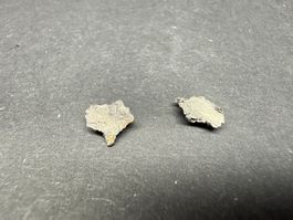 1,3 g Gadolinium in Form von 2 Stücken von 0,62 und 0,68 g