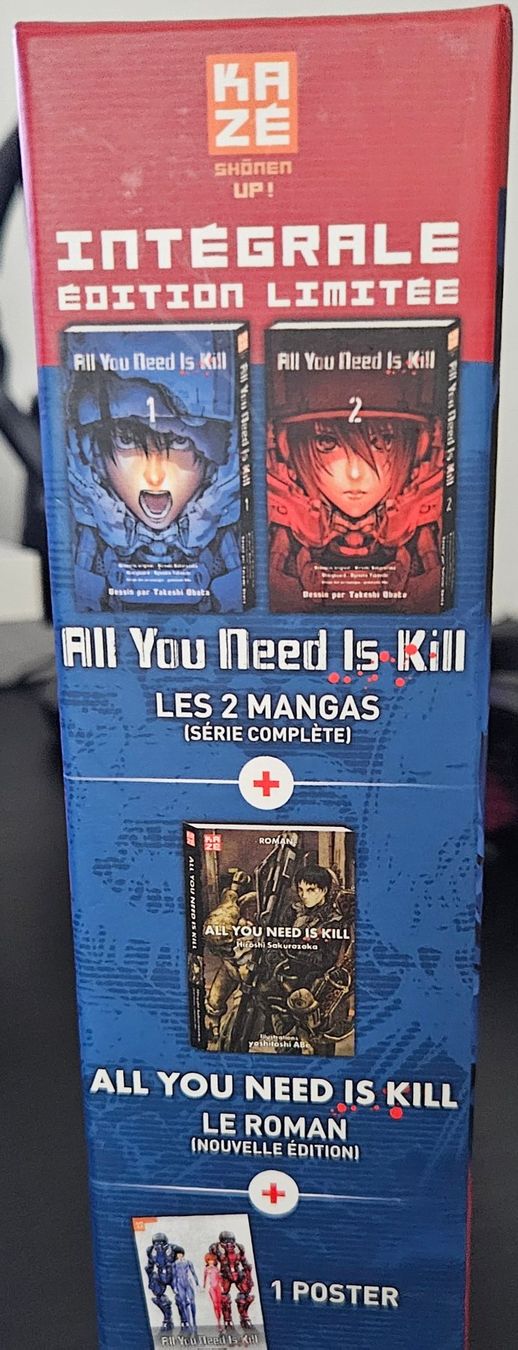 Fumetti: COFFRET INTÉGRALE EN ÉDITION LIMITÉE ALL YOU NEED IS KILL – Usato da Petit-Lancy venduto da CHIIPS 1