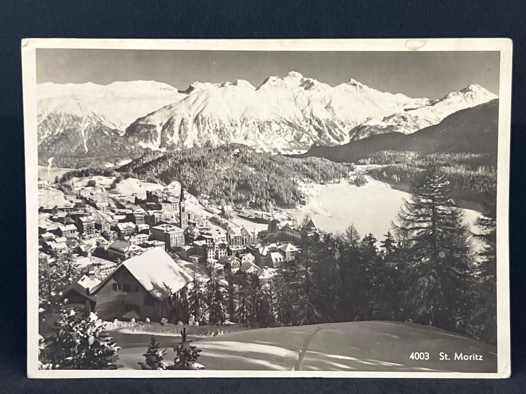 Ansichtskarten: St. Moritz – Gebraucht aus Widnau von Brusi9