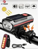 X-Tiger Solar Velo Lampe Set - Top Licht für Herbsttage!