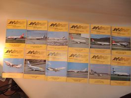 12 Stück jetstream 1986 Aero Revue Magazin Luftfahrt Flug