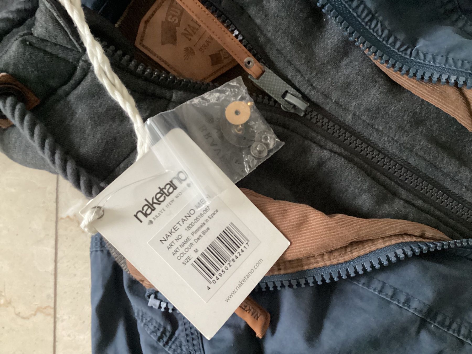 Naketano Jacken: Herren Naketano Übergangsjacke Jacke – Neu (gemäss Beschreibung) aus Flüelen von ne08 1