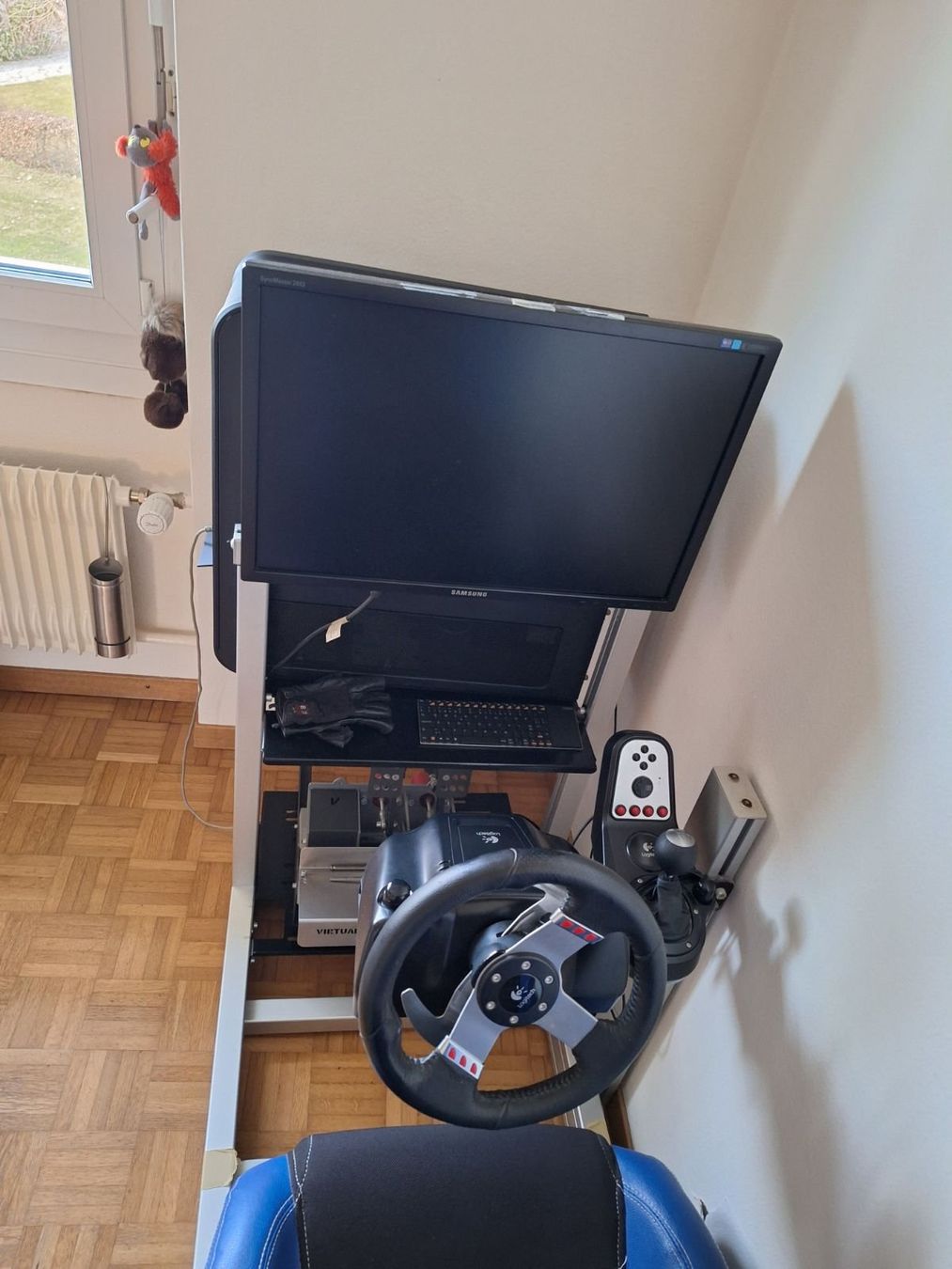 Sedie: Sim-Racing-Cockpit aus Aluminium – Usato da Worb venduto da nfsolutions 2