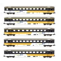 Piko BLS EW I Golden Pass Wagen Set 5tlg. -Innenbeleuchtung