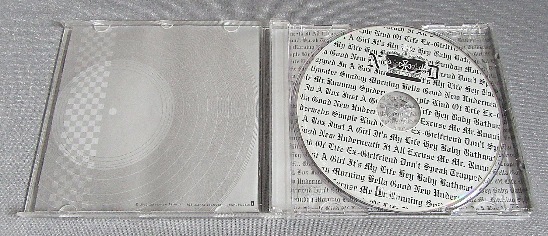 CDs: CD - No Doubt - The Singles 1992-2003 – D'occasion à Auenstein par Padabimbim 3