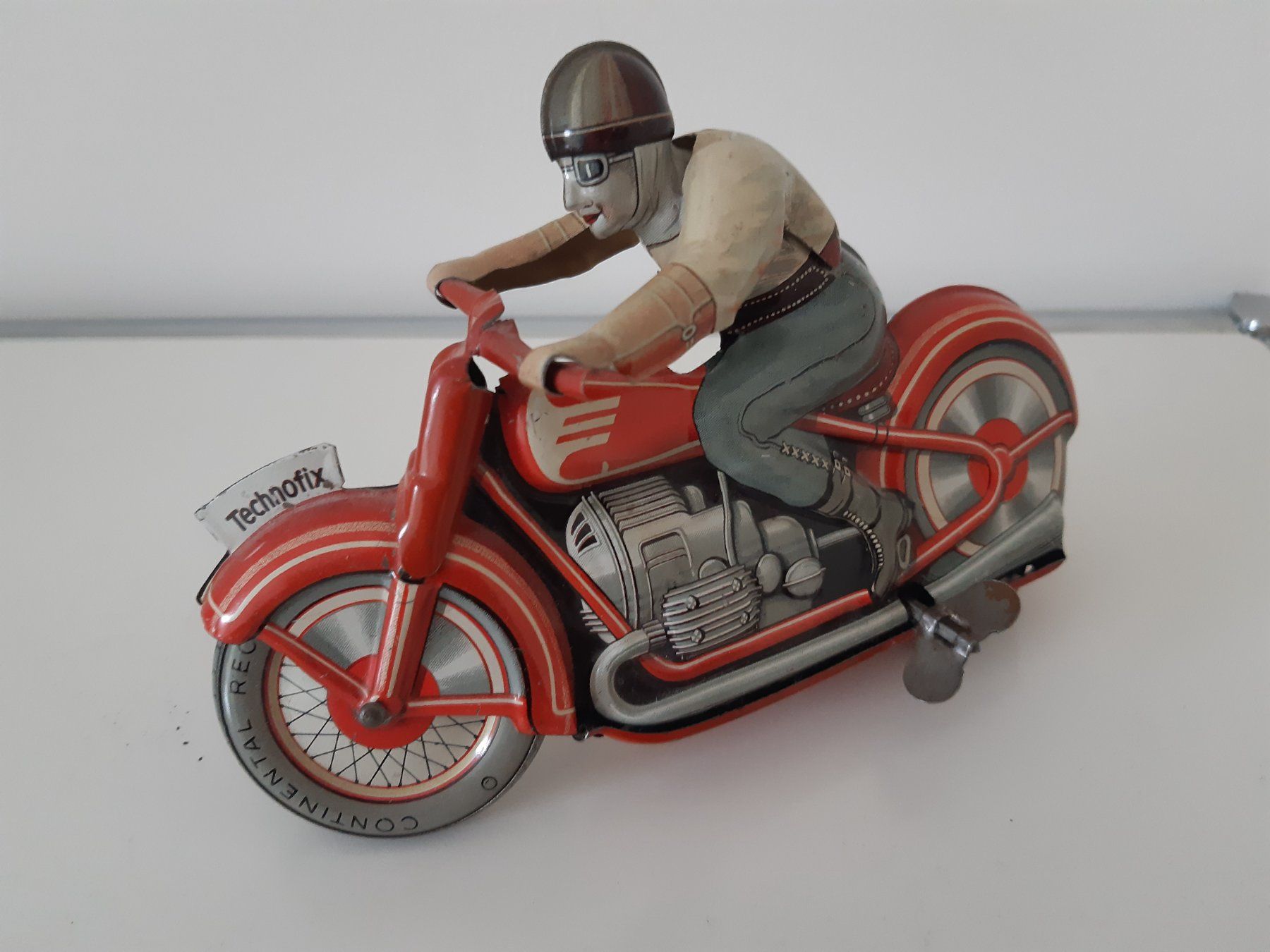 Technofix Giocattoli: Motorrad Technofix G.E. 258 Made in US Zone Germany – Usato da Herrliberg venduto da Air16