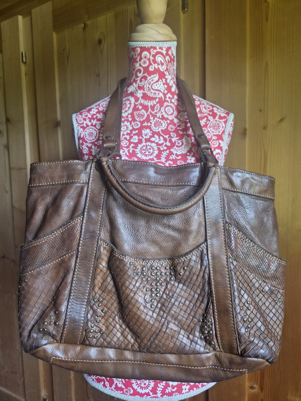 Campomaggi Borse: Campomaggi Ledertasche Shopper Braun – Usato da Wattwil venduto da tannenmeise73