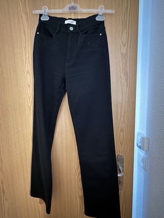 Damen Hose Gr. S/36 – Schwarz
