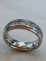 Fingerring, Edelstahl Grösse 58