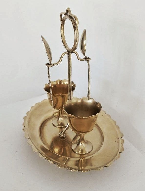 Altre Stoviglie: Vintage 5-teiliges Eierbecher-Set aus England – Usato da Dietikon venduto da Magi2