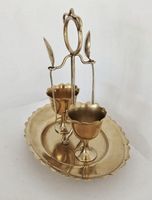 Vintage 5-teiliges Eierbecher-Set aus England