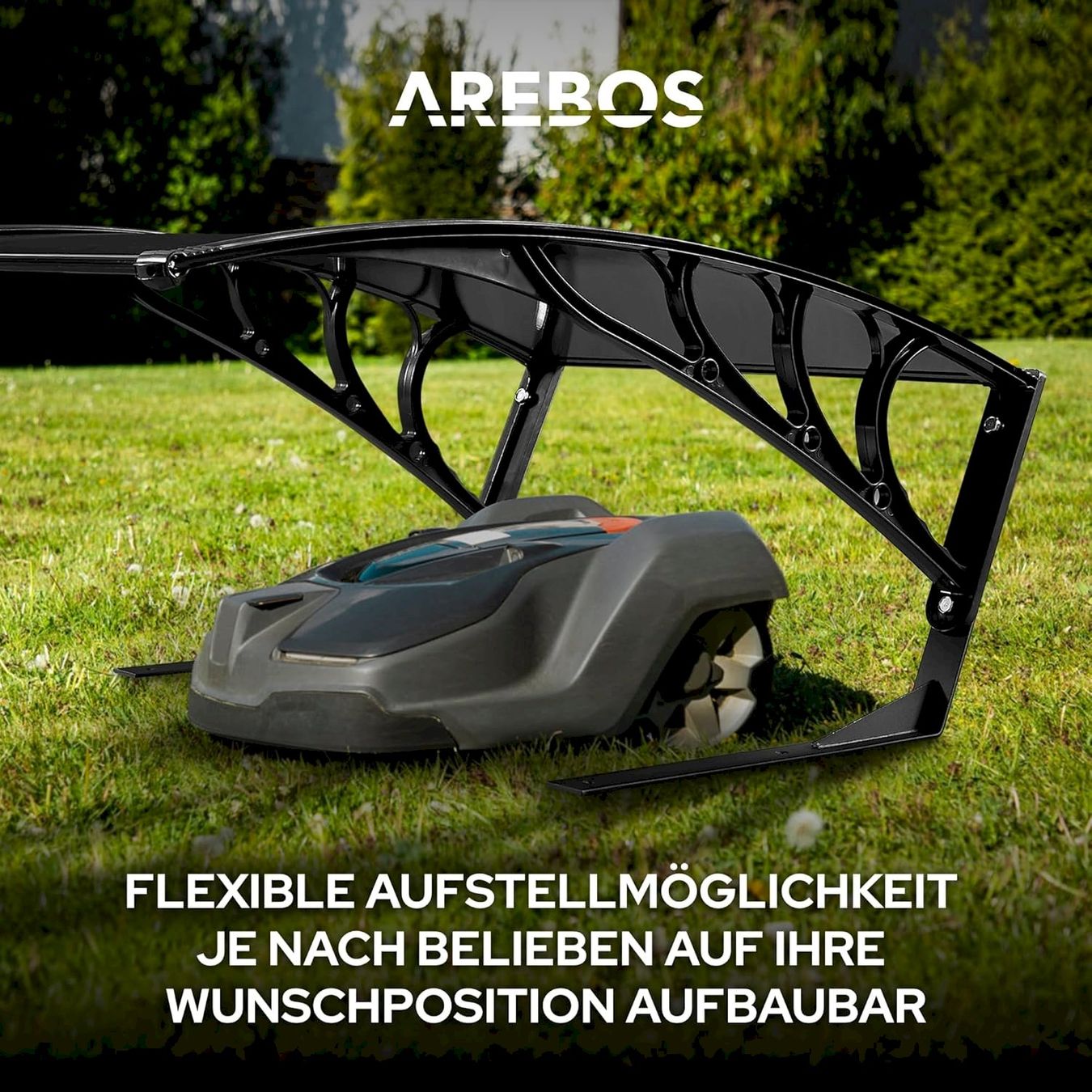 Alle Maschinen: Arebos Mähroboter Garage schwarz – Neu und originalverpackt aus Bottighofen von zaap 4