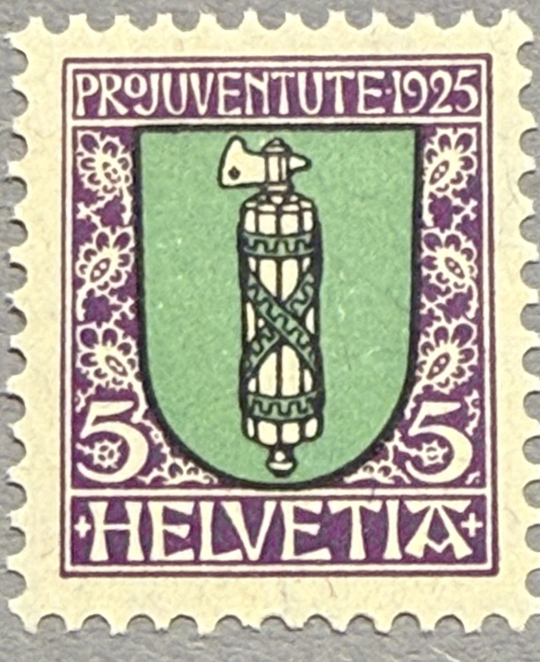 Alle Briefmarken: PJ33 Postfrisch Pf.3.201  Deformiertes Kreuz – Gebraucht aus Steinhausen von yukon26