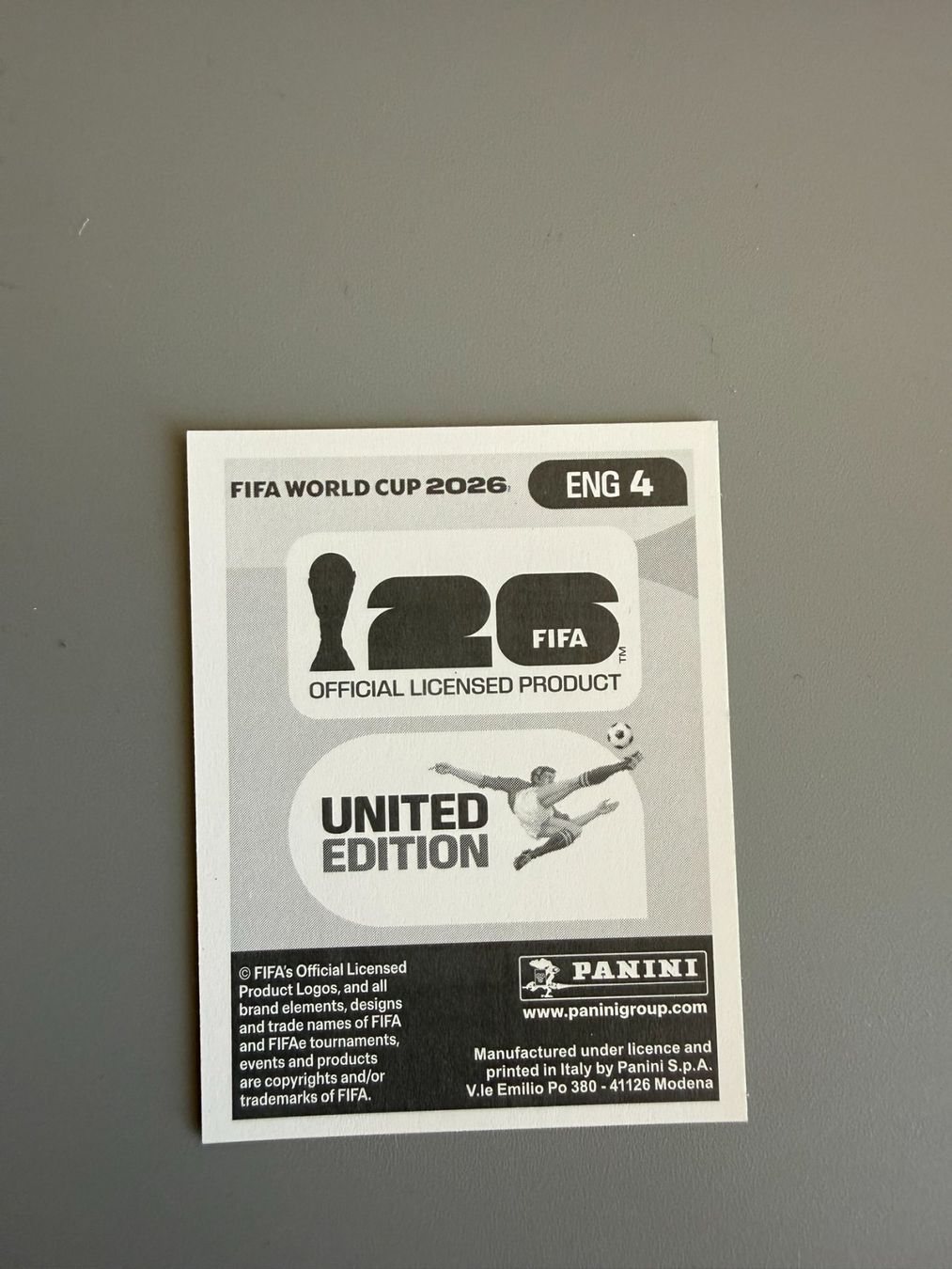 Panini Sammelbilder & Trading cards: Panini Marc Guehi ENG4 – Gebraucht aus Liebefeld von Ronaldo-1996 1