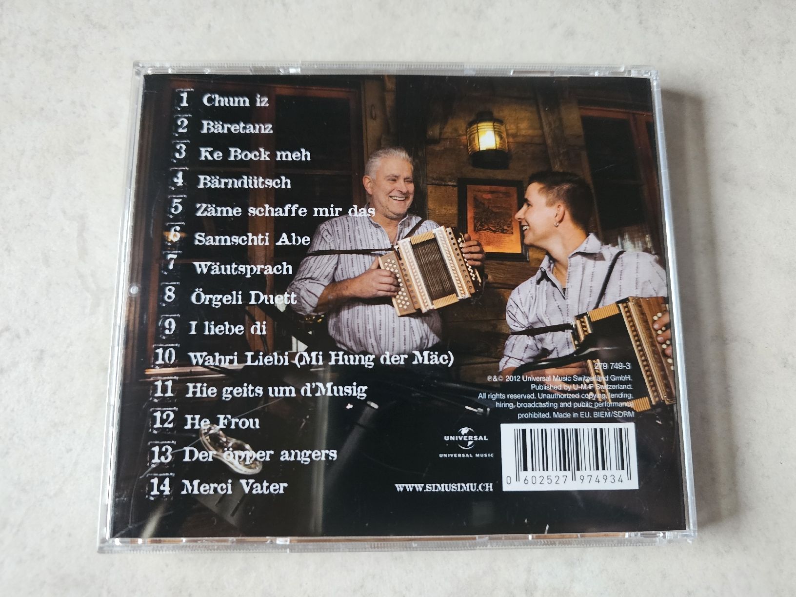 CD: Simu & Simu  -  Chiuperg's Giele – Usato da Schneisingen venduto da backstore24 1