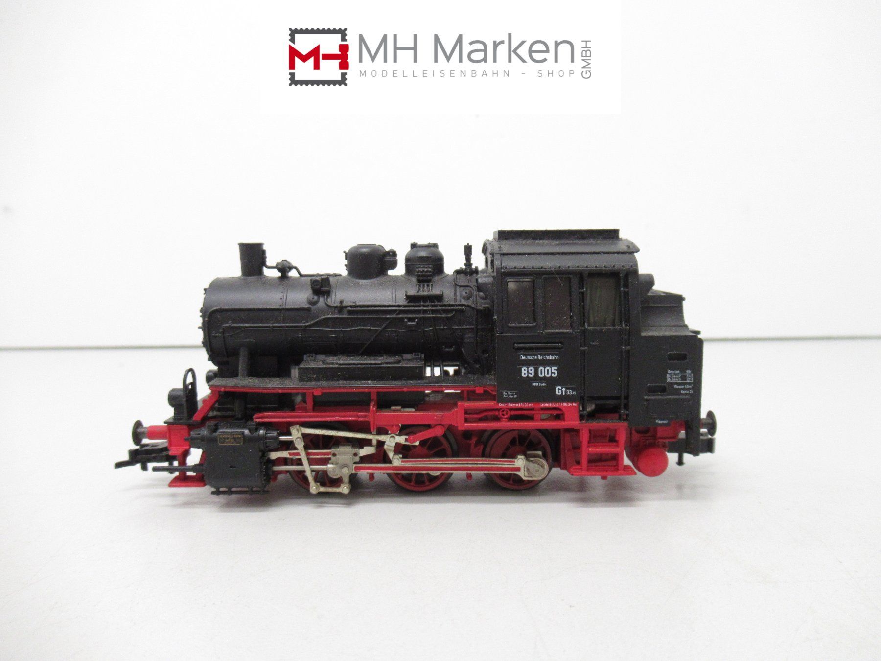 Fleischmann Modellini di ferrovie: Fleischmann 4020 Dampflok BR 89 Deutsche Bahn Analog DC OVP – Usato da Basel venduto da mhmarken