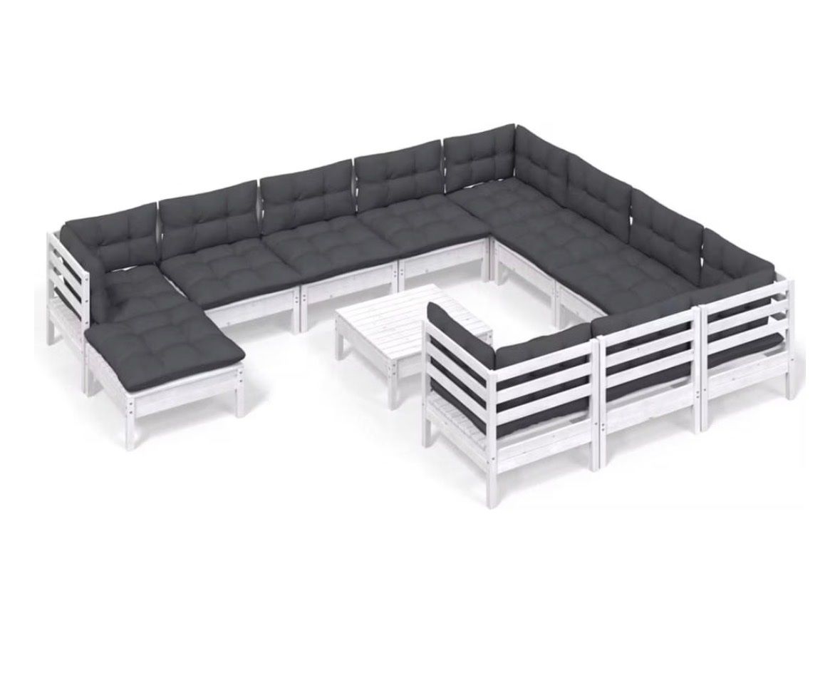 Set di tavolo e panche: Gemütliches Garten-Lounge-Set – Usato da Luzern venduto da sel_5rvx