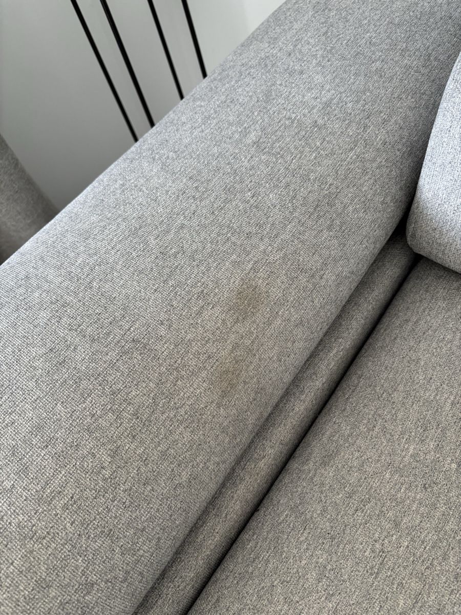 Divani: Graues Stoffsofa mit Recamiere rechts – Usato da Affoltern am Albis venduto da Noseahead77 5
