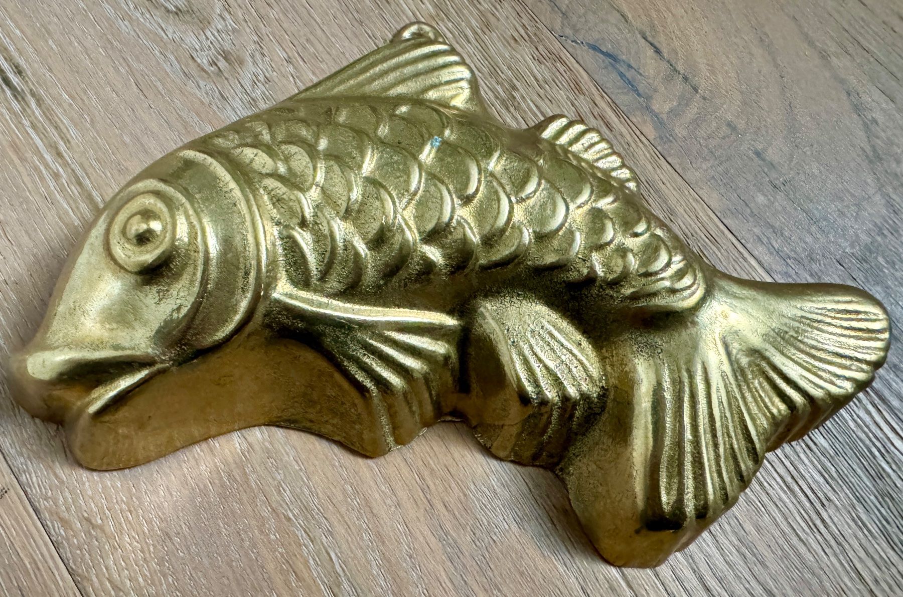 Teglie da forno: Alte Backform Messing FISCH vintage – Usato da Rothrist venduto da Luckywinner