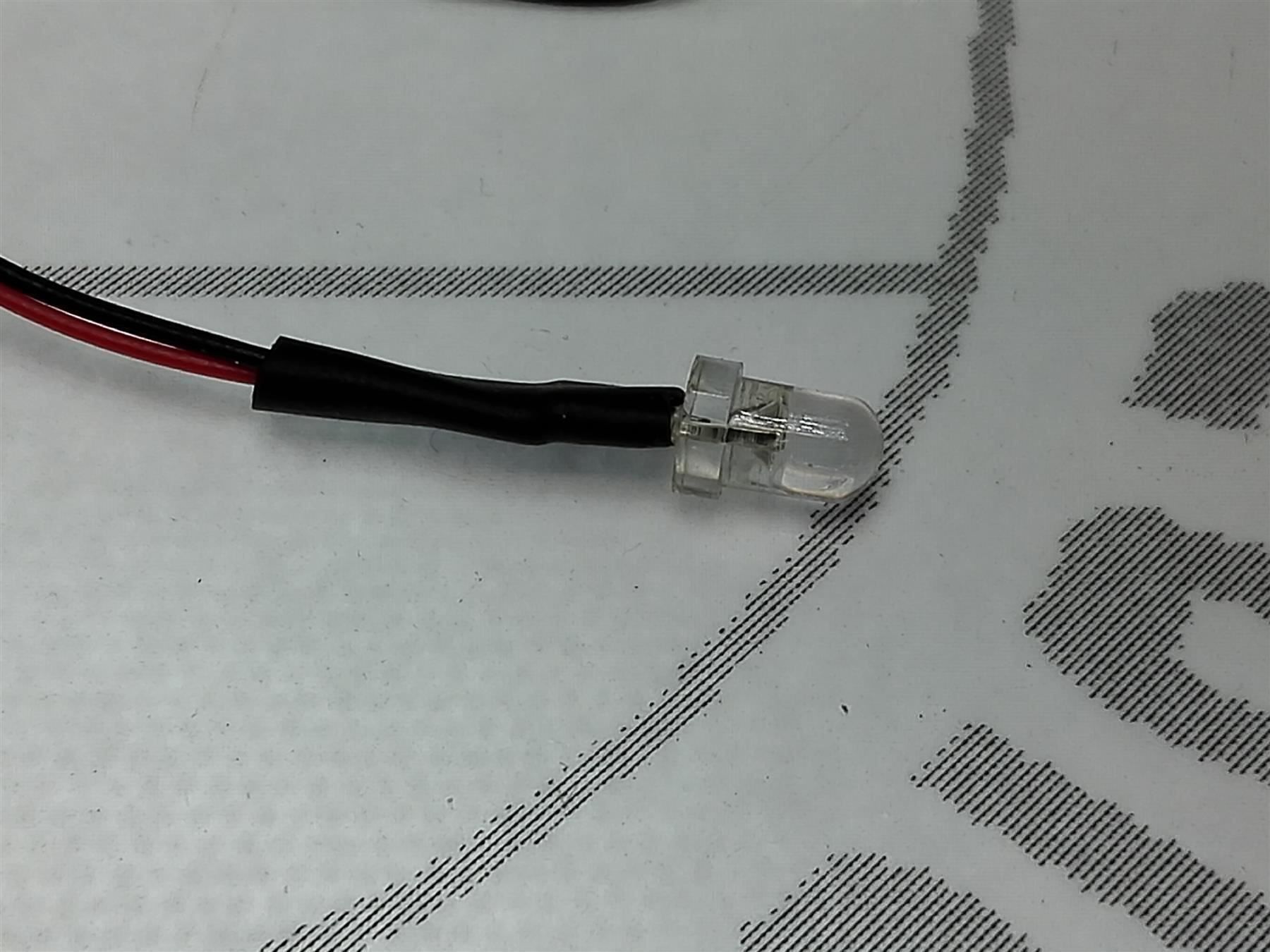 Componenti elettronici: LED 3mm verkabelt, 12V DC, warmweiss – Nuovo (secondo la descrizione) da Luzern venduto da Salefactory 2