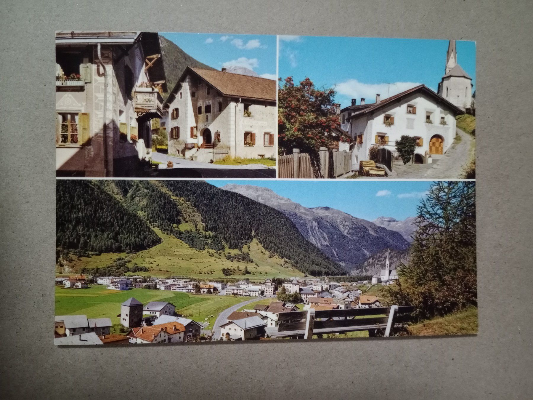 Cartes postales: Ak Zernez Engadin Graubünden mehrbildrig – D'occasion à Küttigen par Melisch1000