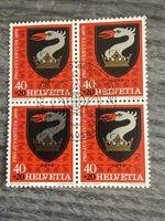 Schweiz Briefmarke Pro Juventute 1979 Viererblock Top!