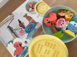Lego Badewannenspass - Schwimmende Tierinsel