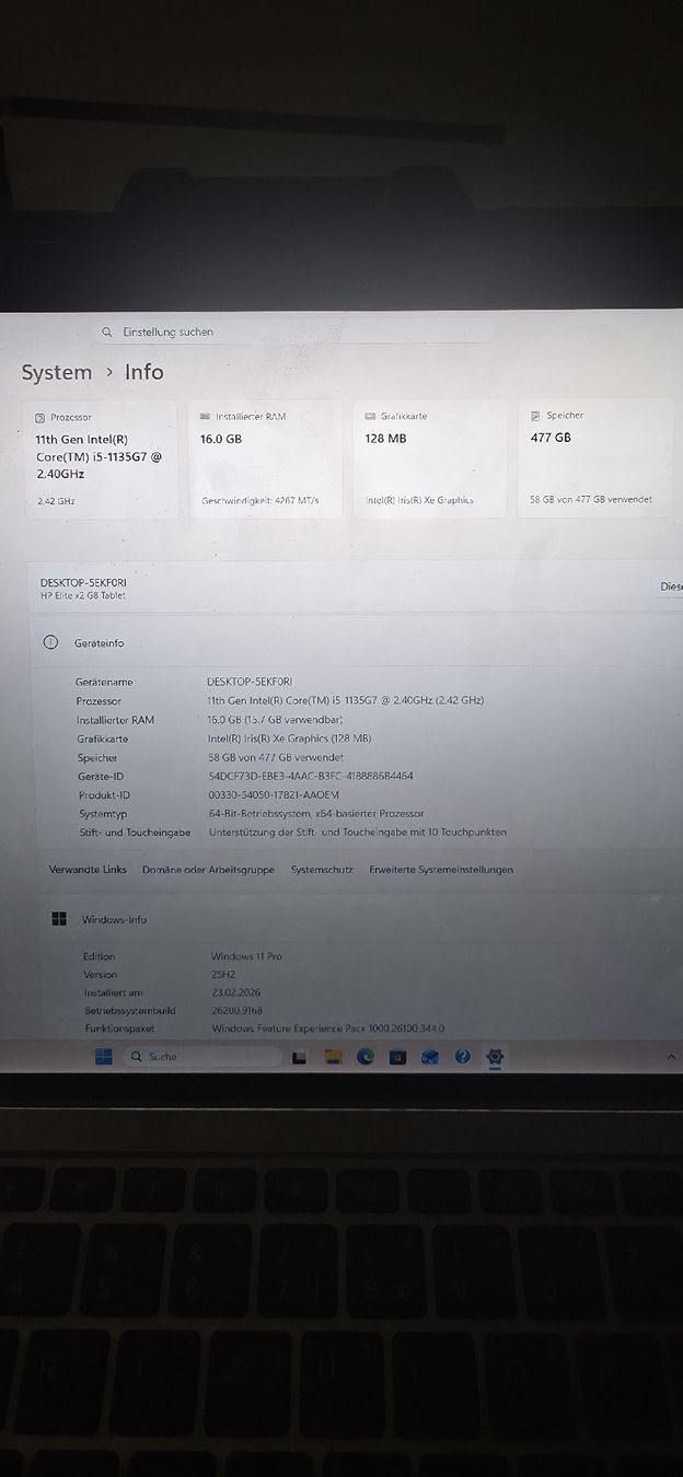 Hewlett Packard Notebook: HP Elite x2 G8 Tablet – Usato da Richenthal venduto da Mitzu706 3